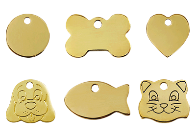 Brass Pet Tags