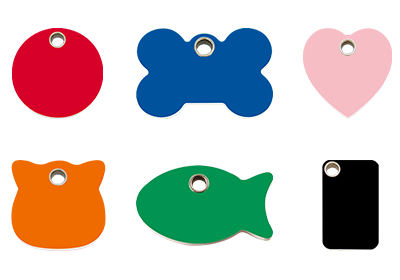 Plastic Pet Tags